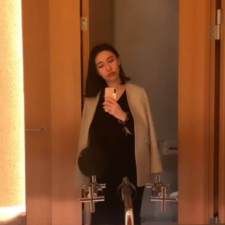 RIKAPEPEのインスタグラム：「晩御飯は手抜きのお鍋にしようと思っていたら、急遽お出かけになって嬉しい日♡  #ありがとうございました  #明日祝日ということを忘れてた  #2倍の喜び」