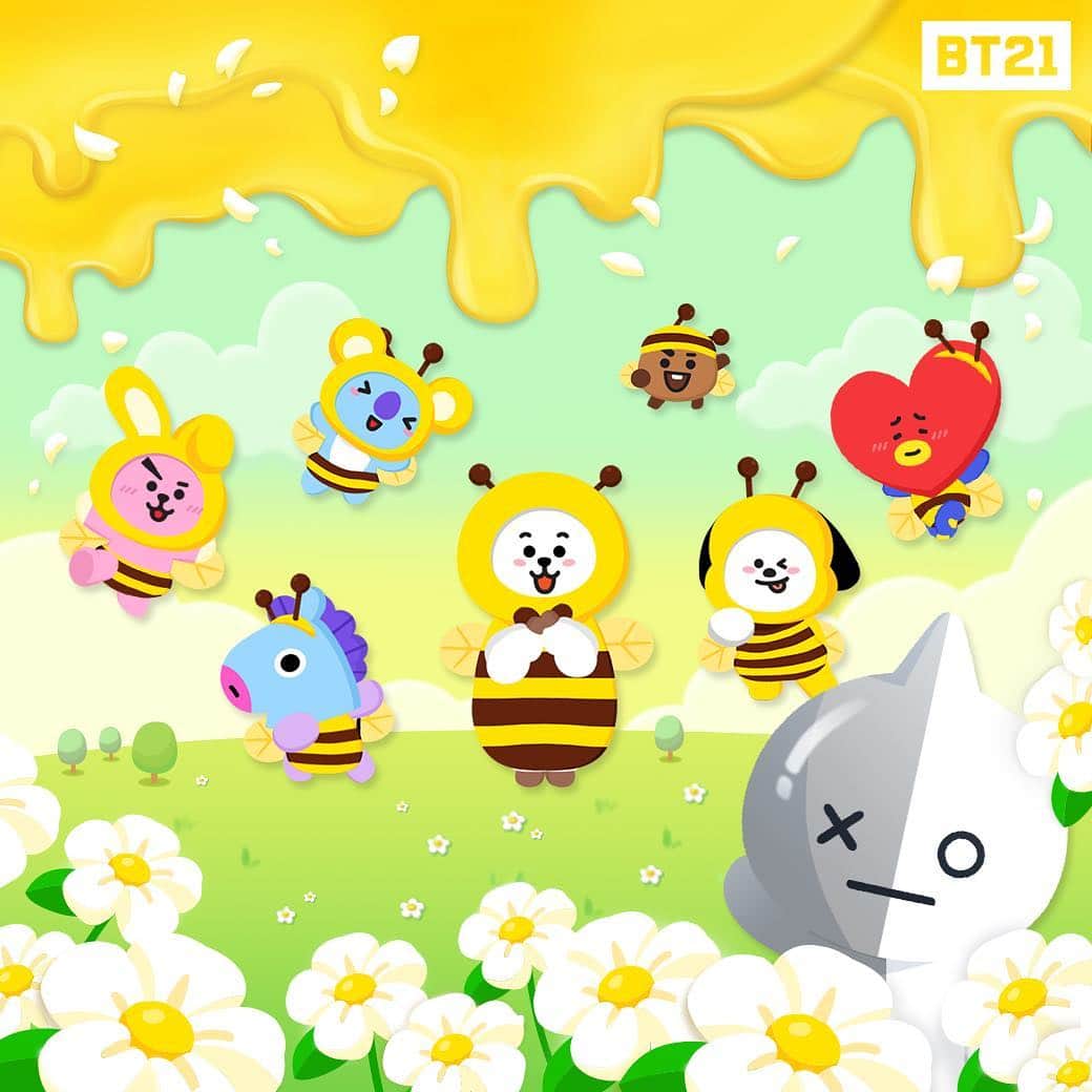 BT21 Stars of tomorrow, UNIVERSTAR!さんのインスタグラム写真 - (BT21 Stars of tomorrow, UNIVERSTAR!Instagram)「🐝Will you Bee our Honey?🍯 #BT21 is here with a pot full of sweet surprises~ ​. Enter the Gift Code under Setting> COUPON to win a new character! ​. ❗️Gift Code: ILOVEBT21 ❗️Period: (KST) 3/20 15:00 ~ 3/23 15:00, (PDT) 3/20 23:00 ~ 3/23 23:00 ❗️PUZZLE STAR BT21 Link in Bio」3月20日 15時00分 - bt21_official