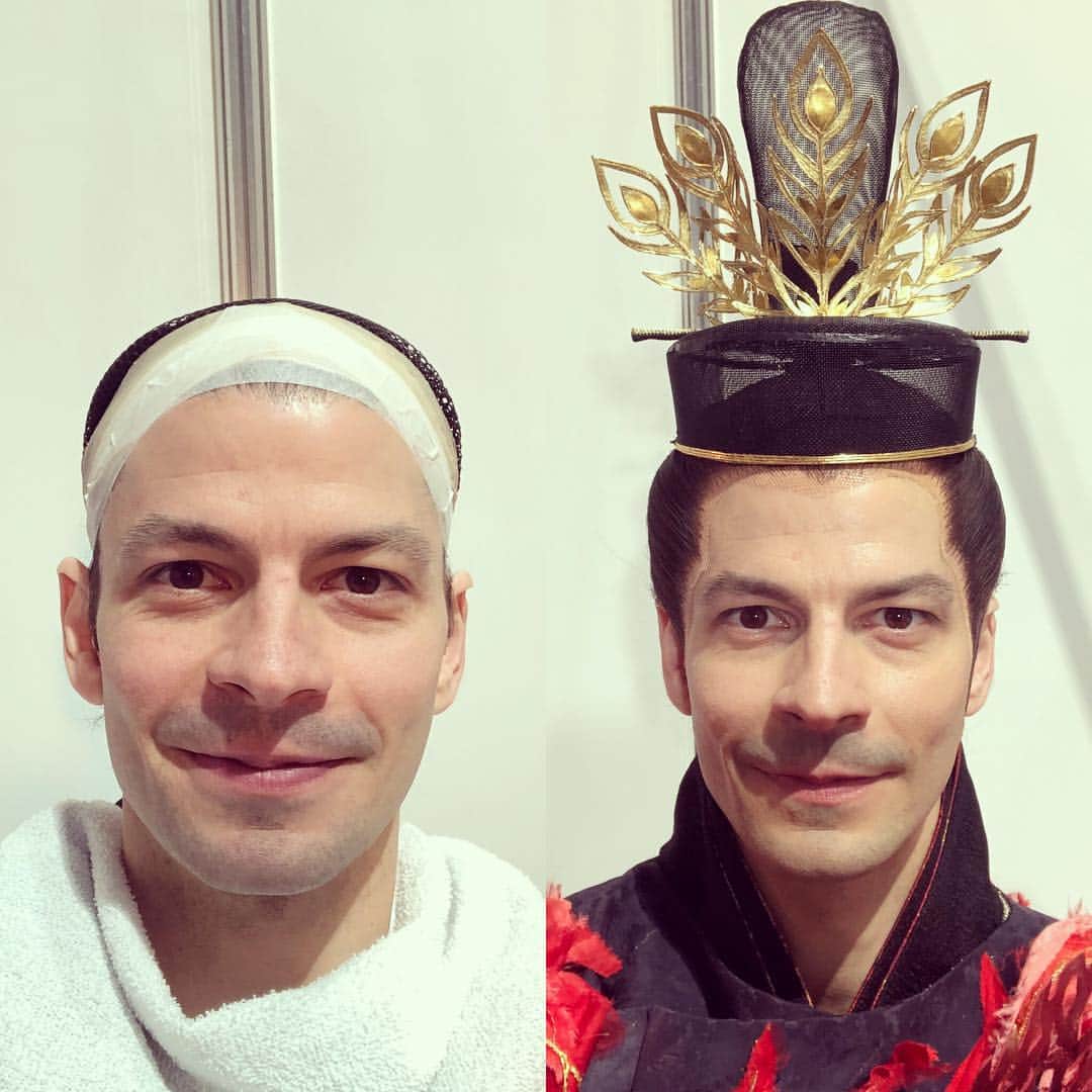 のインスタグラム：「Before/After #OpeningCeremony #worldfigure」
