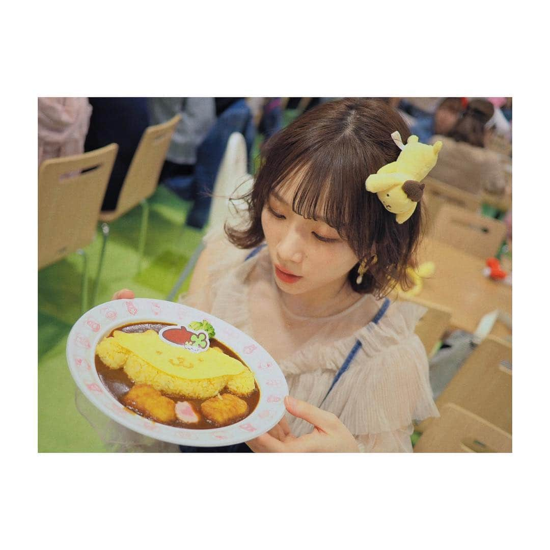 末永みゆさんのインスタグラム写真 - (末永みゆInstagram)「美味しかったっっ🍛  #ポムポムプリン #サンリオピューロランド #サンリオ #カレーライス」3月20日 15時27分 - miyu_suenaga