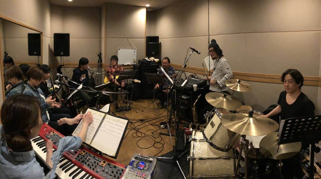 のインスタグラム：「リハーサル🎵 #マリコとヒデーズ #南青山mandala」