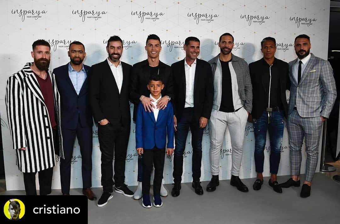 リオ・ファーディナンドさんのインスタグラム写真 - (リオ・ファーディナンドInstagram)「Nice evening with some good people in Madrid... congrats on the opening @insparya_es @cristiano #cr7」3月20日 17時19分 - rioferdy5