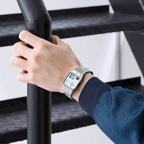 TiCTACさんのインスタグラム写真 - (TiCTACInstagram)「「Movement  in Motion」各¥26,000+tax  新色入荷！1980年代に人気を博したCITIZENのアナデジテンプをTiCTAC流にアレンジ。レトロフューチャーなデザインは今見ても新鮮、ペアウォッチにもおすすめです☺︎ #movementinmotion  #mim #ムーブメントインモーション #アナデジテンプ #tictac #watch #チックタック時計店  #時計 #腕時計 #pairwatch  #ペアウォッチ #時計好き  #腕時計好き  #腕時計倶楽部  #腕時計くら部  #手元 #手元くら部  #手元倶楽部  #今日の時計  #todaywatch  #todayswatch #シチズン #クリスマスプレゼント時計 #バレンタインプレゼント #バレンタインプレゼント時計 #デジアナ  #アナデジ #anadigi  #anadigitemp」3月20日 17時53分 - tictac_press