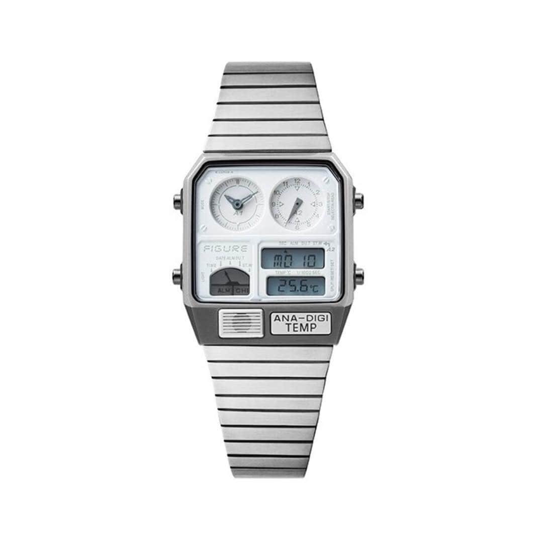TiCTACさんのインスタグラム写真 - (TiCTACInstagram)「「Movement  in Motion」各¥26,000+tax  新色入荷！1980年代に人気を博したCITIZENのアナデジテンプをTiCTAC流にアレンジ。レトロフューチャーなデザインは今見ても新鮮、ペアウォッチにもおすすめです☺︎ #movementinmotion  #mim #ムーブメントインモーション #アナデジテンプ #tictac #watch #チックタック時計店  #時計 #腕時計 #pairwatch  #ペアウォッチ #時計好き  #腕時計好き  #腕時計倶楽部  #腕時計くら部  #手元 #手元くら部  #手元倶楽部  #今日の時計  #todaywatch  #todayswatch #シチズン #クリスマスプレゼント時計 #バレンタインプレゼント #バレンタインプレゼント時計 #デジアナ  #アナデジ #anadigi  #anadigitemp」3月20日 17時53分 - tictac_press