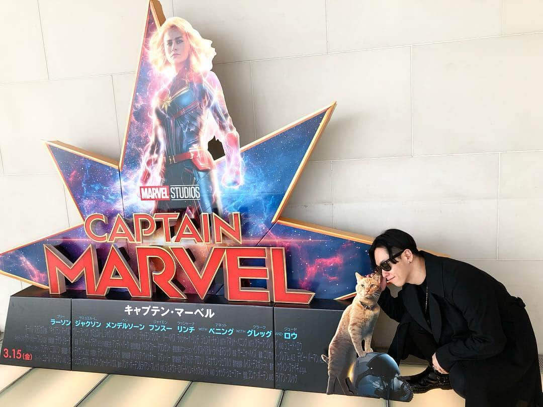 MOMIKENさんのインスタグラム写真 - (MOMIKENInstagram)「キャプテンマーベルを観てきた！アベンジャーズ好きもネコ好きも必見！！ #momiken#キャプテンマーベル#captainmarvel#ネコ#おとなしいフラーケンなら飼いたい #よーしよしよし #スタンリーにウルっとした #えっお前の傷って #エンドゲーム観る前に観るべき」3月20日 17時44分 - momiken_spyair