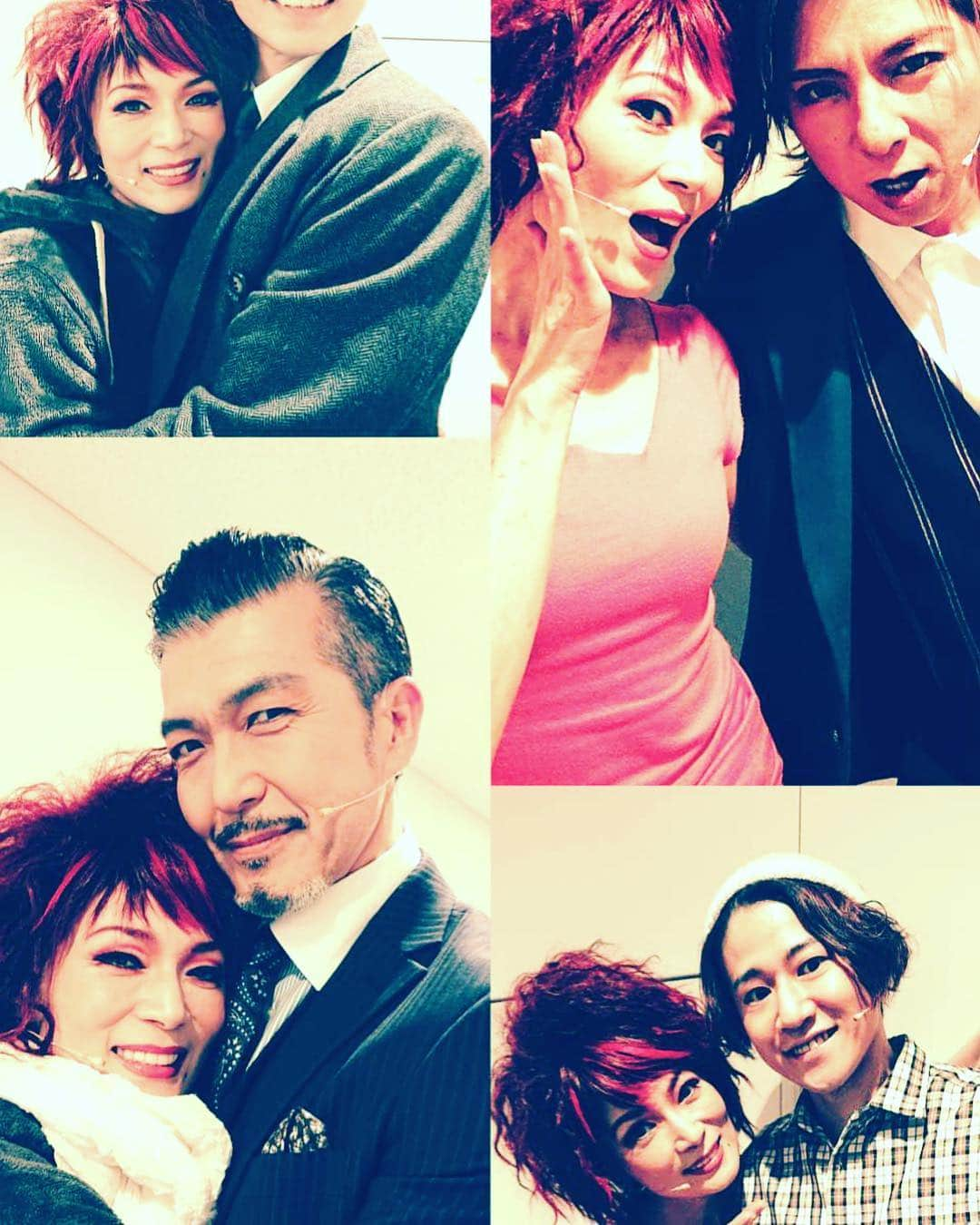 マルシアさんのインスタグラム写真 - (マルシアInstagram)「ミュージカル ソーホー☆シンダーズ  東京公演ラスト二公演♬となりました♬  ソーホー☆シンダーズの 男子たち集合🌸  林君は魔法にかかってるので、今はいないです⭐️ 今夜も劇場で合流しましょう♬ね  感謝❤️ マルシア サイドサドルより」3月20日 18時09分 - marciaknishiye