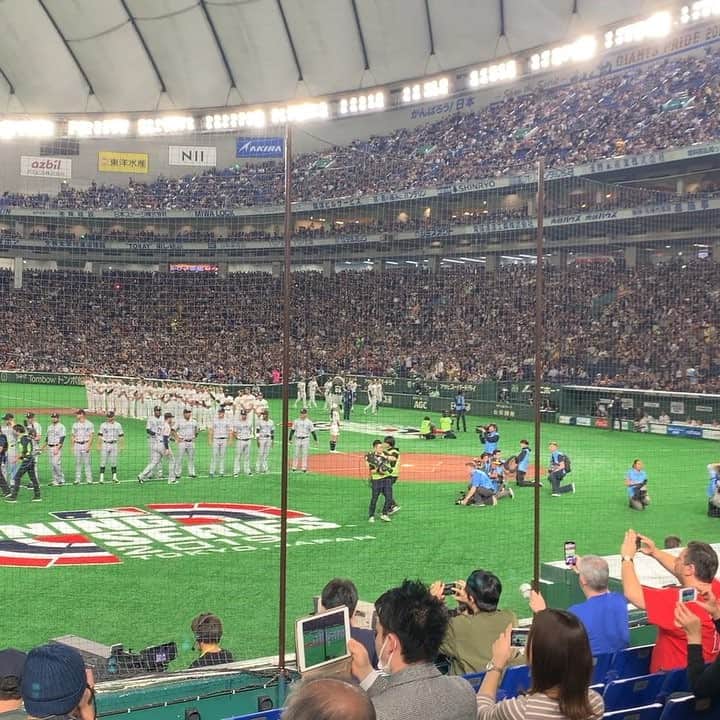 渡部建のインスタグラム：「興奮が収まらない！ #イチロー #スタメン発表」