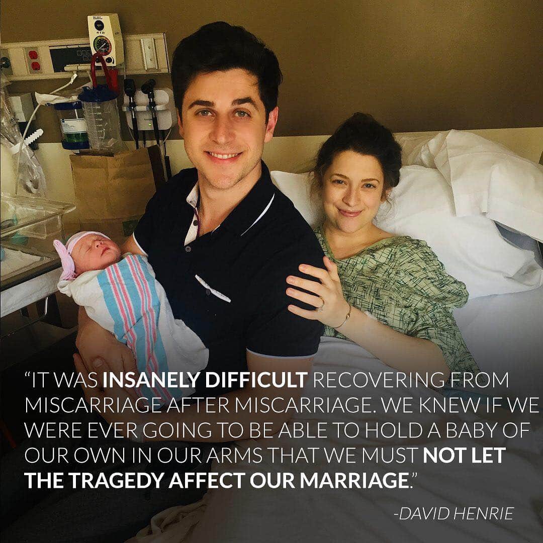 E! Onlineさんのインスタグラム写真 - (E! OnlineInstagram)「In an open essay, #WizardsofWaverlyPlace's David Henrie is getting real about the struggle of starting his family and the strength it takes to maintain a marriage through three miscarriages. Link in bio to meet their rainbow baby. 🌈 (📷: @davidhenrie)」3月20日 23時59分 - enews