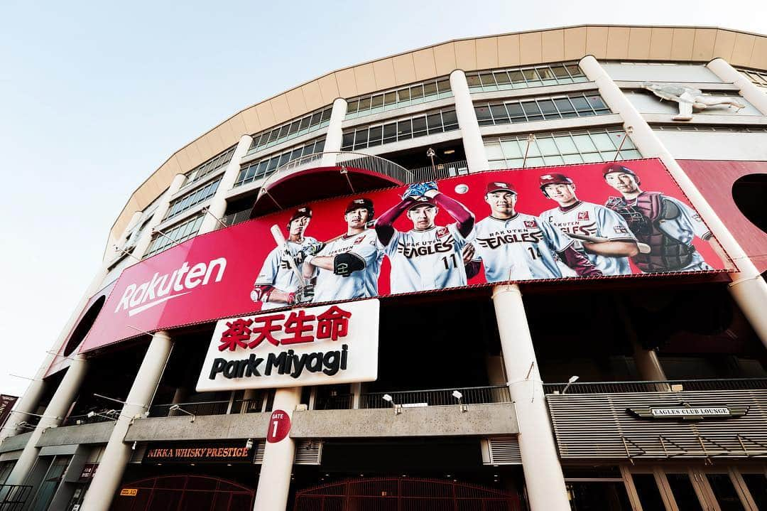 東北楽天ゴールデンイーグルスさんのインスタグラム写真 - (東北楽天ゴールデンイーグルスInstagram)「⚾️ #rakuteneagles #RESTART #日本一の東北へ #楽天生命パーク宮城」3月20日 19時07分 - rakuten_eagles