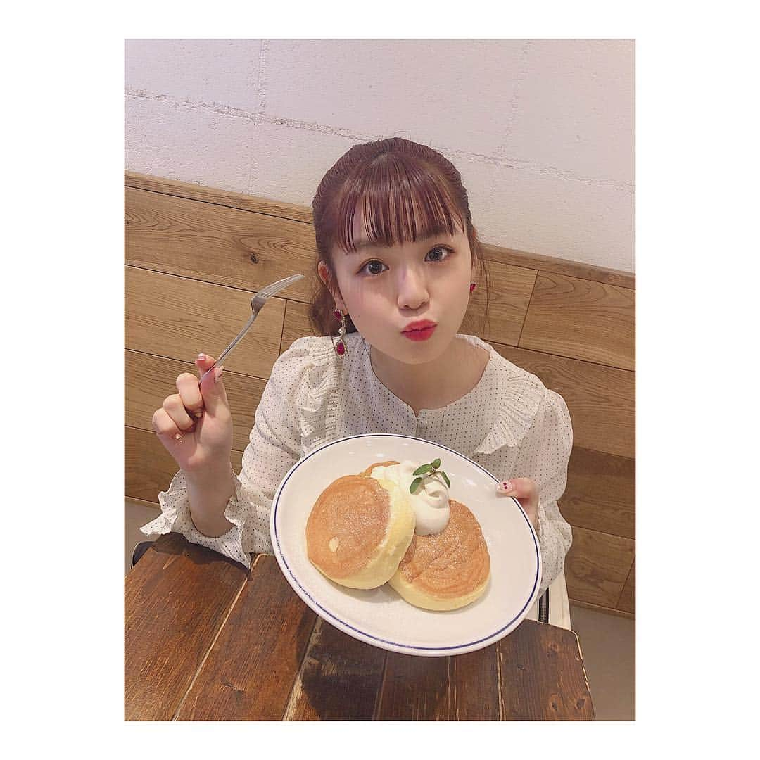 中村真凜さんのインスタグラム写真 - (中村真凜Instagram)「◯ パンケーキ食べた🥞🤤🍴 ・ #下北沢 #パンケーキ」3月20日 20時46分 - marimero1121