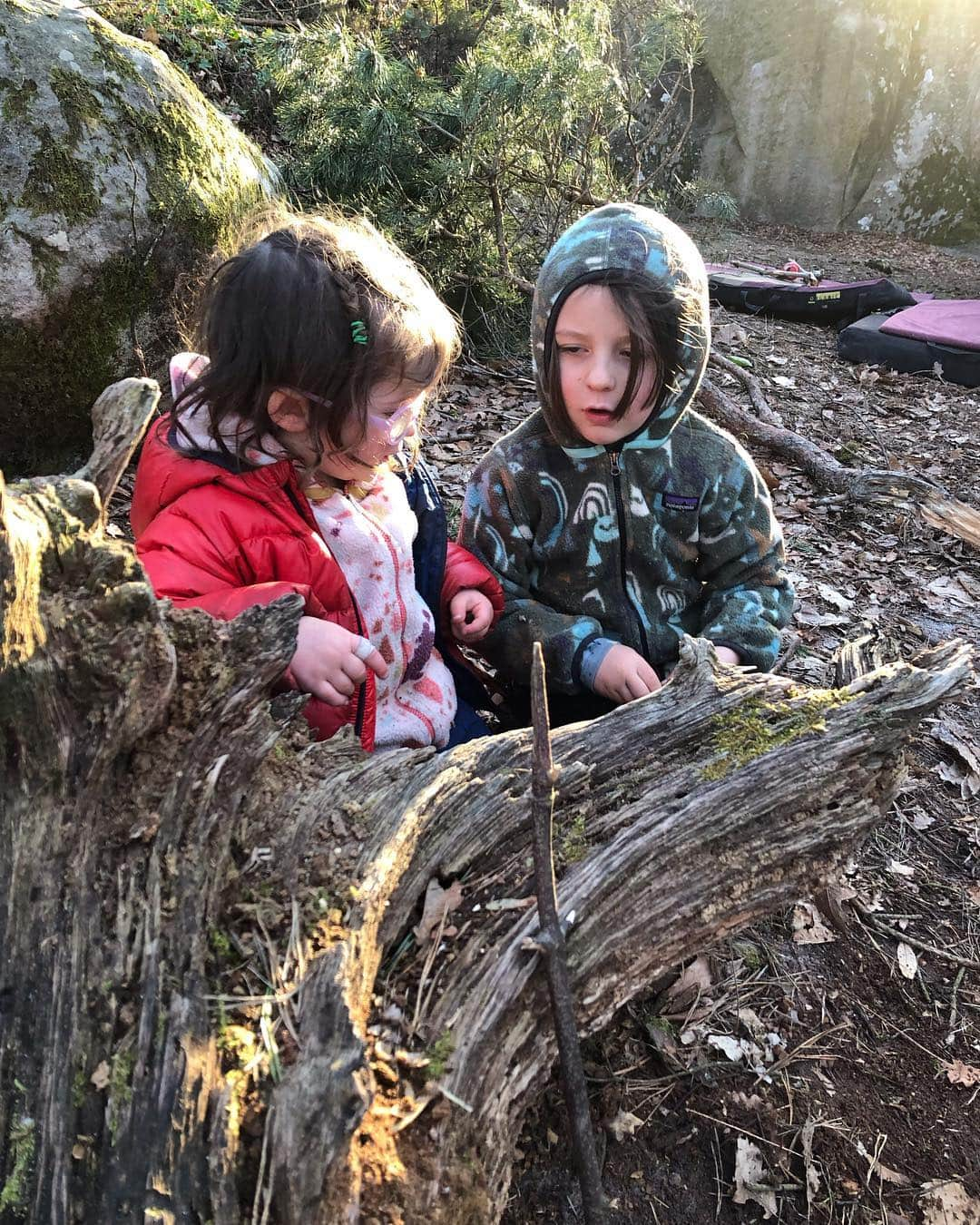 トミー・コールドウェルさんのインスタグラム写真 - (トミー・コールドウェルInstagram)「I was the original crag kid. Imagination running wild with my sister in nature while my dad climbed. Occasionally I would tie in to a rope but mostly I was just there because my dad wanted to climb. Having our own kids now, Becca and I wonder sometimes if it’s selfish. Are we doing this for the kids or for ourselves?  But then I remember that many of the things I  value today were built out of being a crag kid.  So maybe it’s both - for the kids and for us. It sure does feel good to be getting fit again!」3月20日 20時47分 - tommycaldwell