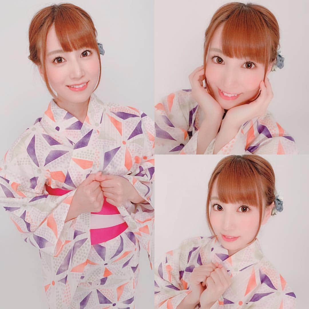 初川みなみさんのインスタグラム写真 - (初川みなみInstagram)「浴衣👘💜﻿ ﻿ 少し早めの浴衣😌﻿ 今年はプライベートでも着て﻿ お祭りいきたいな♡﻿ ﻿ #浴衣#浴衣ヘア#浴衣女子夏#夏祭り」3月20日 20時41分 - hatsukaw_aminami