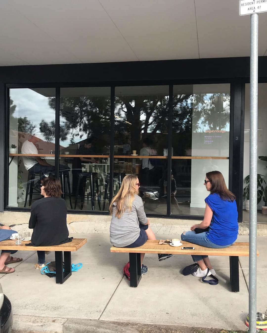 goodcoffeemeさんのインスタグラム写真 - (goodcoffeemeInstagram)「Congratulations to @superdayscoffee on opening - you’re so lovely! 🎉 @vja  #goodcoffee_heidelberg #goodcoffee_melbourne #sevenseedscoffee」3月20日 20時41分 - goodcoffeeme