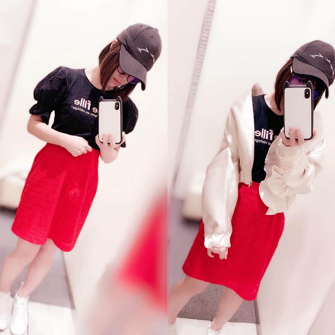 のインスタグラム：「今日の私服は春っぽく明るい色多めにしたよ🌸好きなお洋服のお店のコーディネート🌷春と夏のお洋服が一番好き🐰💓タグ付けしたのでタップしてね♡！ #honeymihoney  #lilybrown  #lillilly  #snidel  #manontokyo  #今日のコーデ  #コーデ  #コーディネート #coordinate」