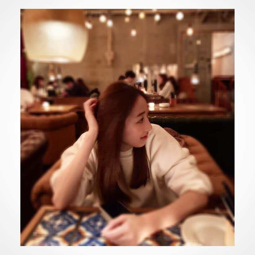 團遥香さんのインスタグラム写真 - (團遥香Instagram)「親友さんとずっと行きたかったカフェでまったりできた夜💛 いいリフレッシュ〜🌱 @andpeople.insta  @17kg_official」3月20日 21時28分 - haruka_dan_official