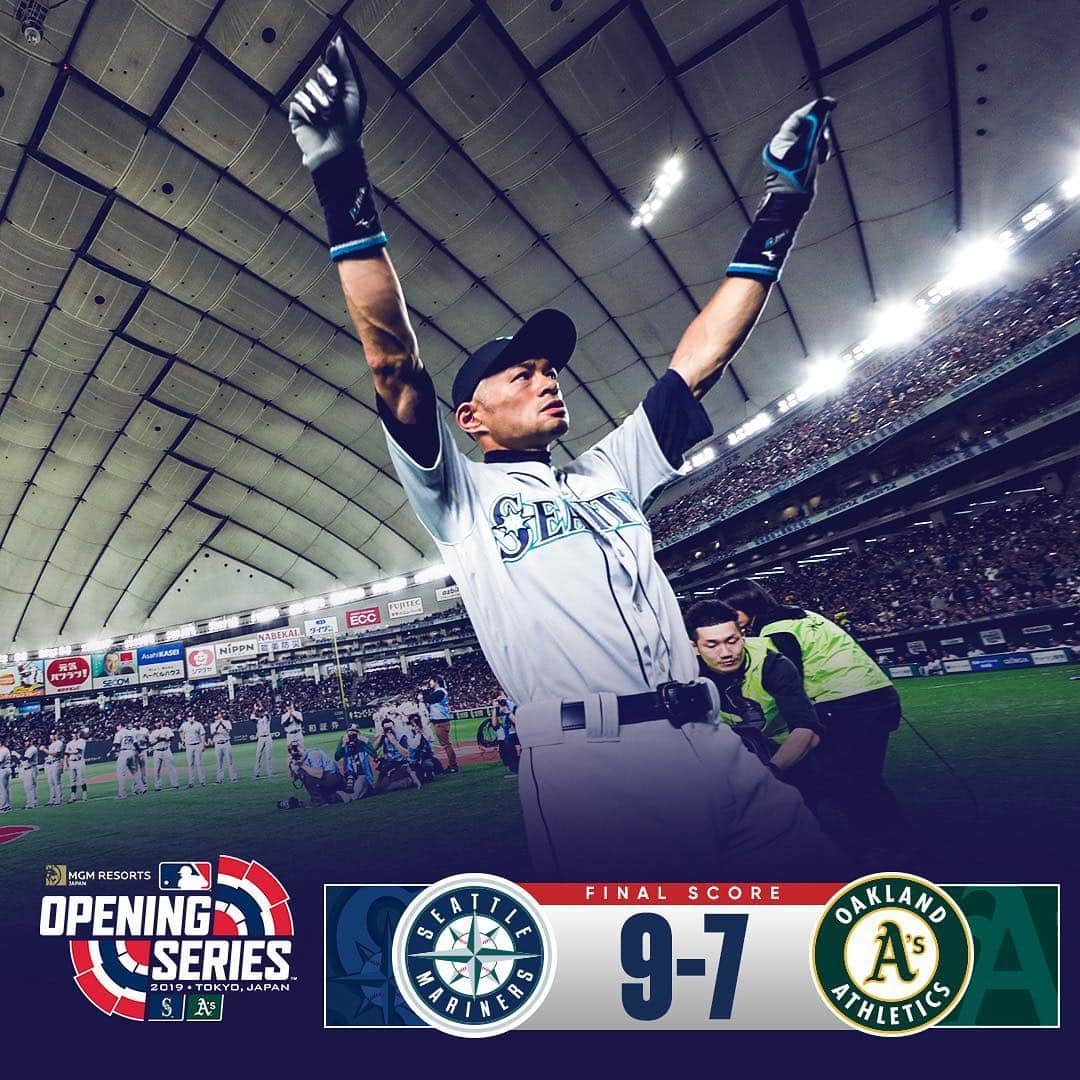 MLBさんのインスタグラム写真 - (MLBInstagram)「The @Mariners are on pace for 162 wins. #MLB開幕戦」3月20日 22時02分 - mlb