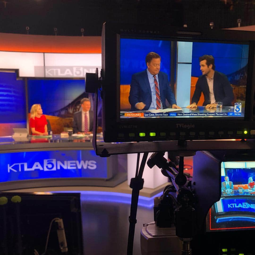 ボー・マーショフさんのインスタグラム写真 - (ボー・マーショフInstagram)「Had some fun this morning on @ktla5news  Check out the silliness  at: https://youtu.be/F9nsbscHaBw」3月21日 7時51分 - beau_mirchoff