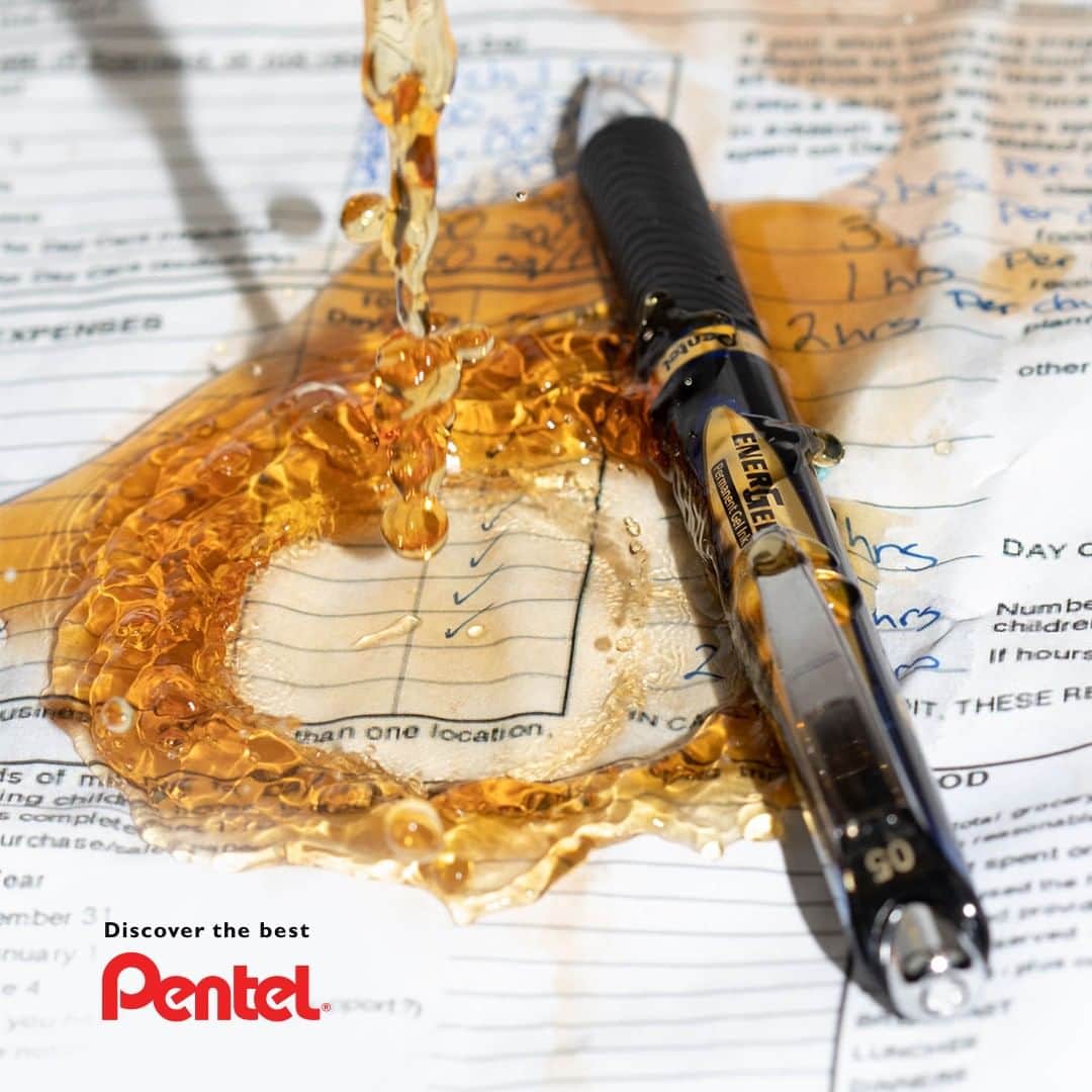 Pentel Canadaさんのインスタグラム写真 - (Pentel CanadaInstagram)「Discover the Best with Energel Permanent pens! Once the ink is dry this formula provides an archival quality that won't bleed or fade. Use this pen when you need to sign cheques or other official documentation. #handwriting #writing #stationery #lettering #pen #handtype #pentelcanada」3月21日 8時00分 - pentelcanada