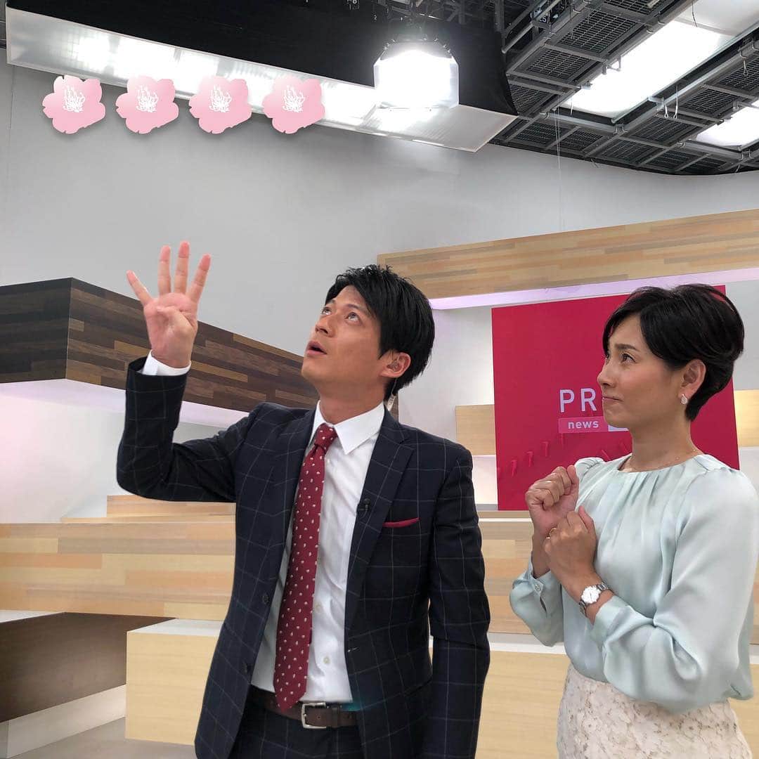 フジテレビ「プライムニュース イブニング」さんのインスタグラム写真 - (フジテレビ「プライムニュース イブニング」Instagram)「1輪足りず・・・！⠀ 東京は“おあずけ”です。⠀ ⠀ #開花宣言⠀ ⠀ #倉田大誠 ⠀ #島田彩夏 ⠀ ブラウス・スカート #celford @celford_official⠀ ピアス #FolliFollie @follifollie_japan⠀ ⠀ #プライムニュースイブニング⠀ #反町理 #木村拓也 #海老原優香 #酒井千佳 #中川真理子 #小澤陽子 #上中勇樹 #今湊敬樹 #フジテレビ #アナウンサー⠀ 公式HP：http://www.fujitv.co.jp/prime_evening/」3月21日 0時01分 - livenews_it