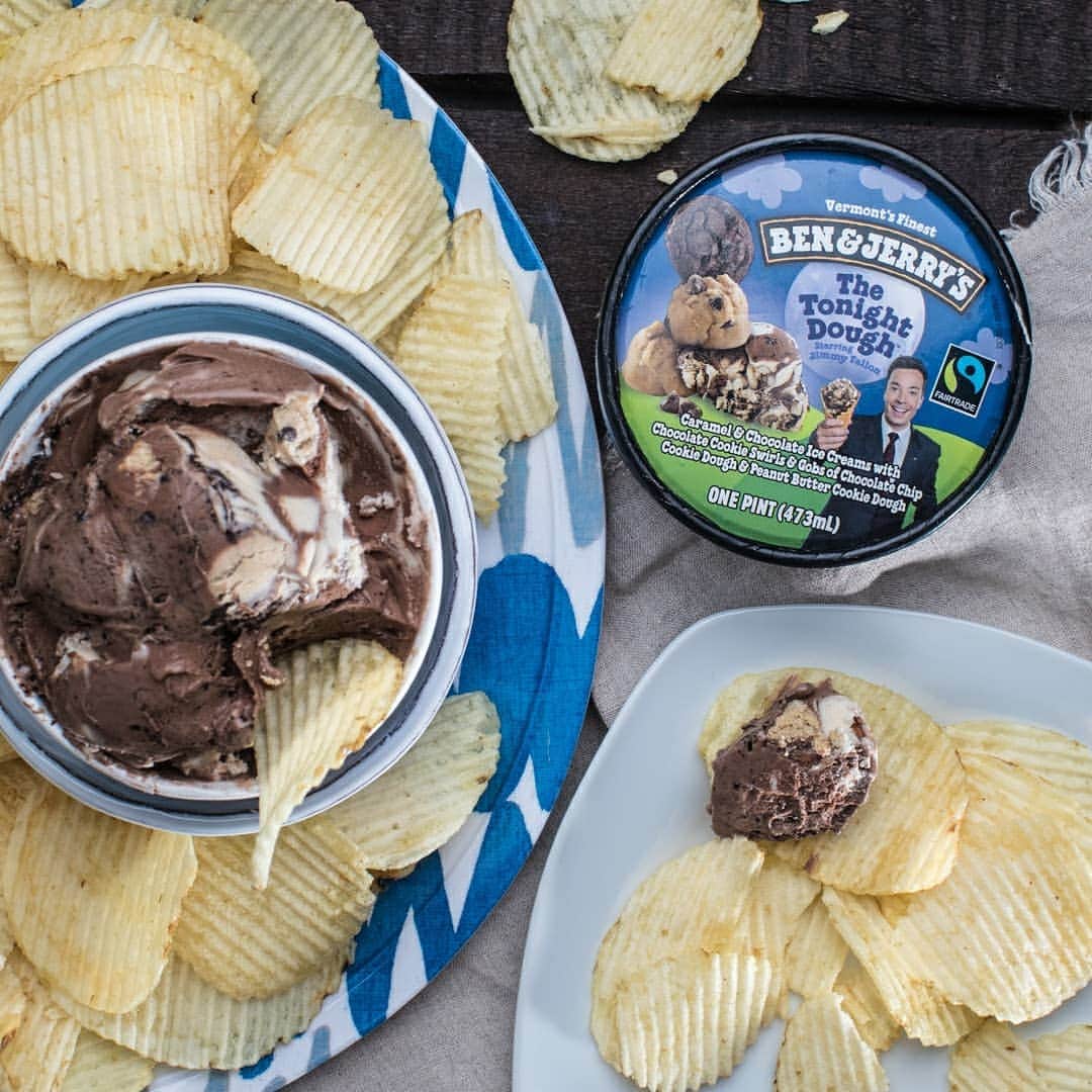 Ben & Jerry'sさんのインスタグラム写真 - (Ben & Jerry'sInstagram)「What's the weirdest thing you've ever eaten ice cream with? We've gotten pretty creative at times. See the full list at the link in our bio!」3月21日 0時51分 - benandjerrys