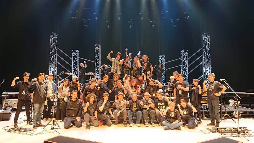 大黒摩季さんのインスタグラム写真 - (大黒摩季Instagram)「無事、 #ゲネプロ 終了❣️✨💖きっちり作って来ても、更なるやりたいこと&やらねばならないことも沢山見つかるのがGP😌 #Liveは日々育つもの 🌱🌿🌺明日が、 #MUSICMUSCLETOUR2019 の誕生日😌🎁🎂心して育てて行くよ🌟明日は、燃えマッスル💪🔥」3月21日 2時39分 - makiohguro