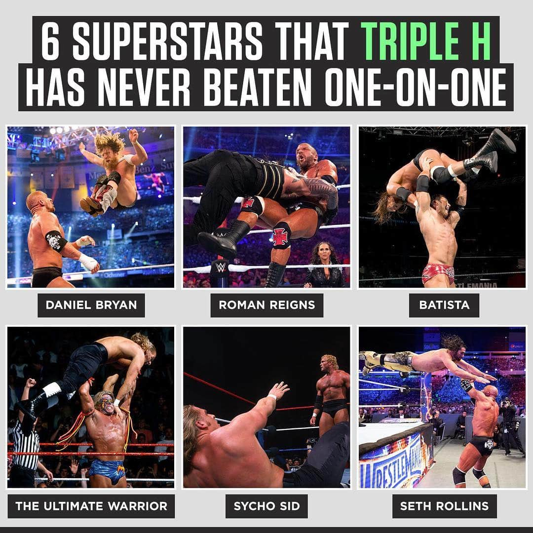 WWEさんのインスタグラム写真 - (WWEInstagram)「Here are the 6️⃣ Superstars who played #TheGame and won. @tripleh (Link in bio)」3月21日 3時04分 - wwe