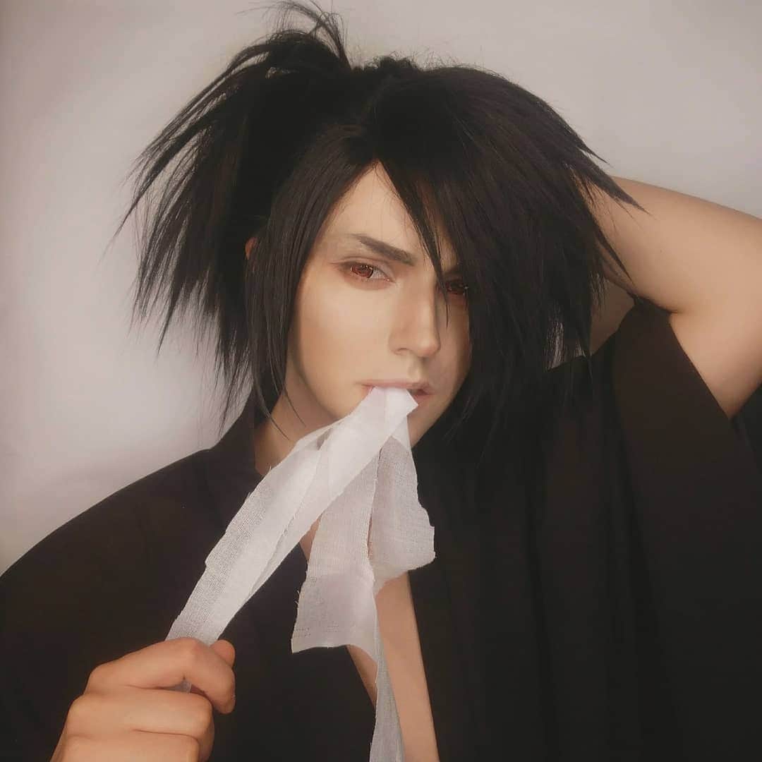 Gesha Petrovichさんのインスタグラム写真 - (Gesha PetrovichInstagram)「More test for  #hyakkimaru Im seriously fall in #Dororo so this progect will biggest one in this year.) More attention in make up, but still not perfect xD  Wig from @geshacos ,this hairstyle in my opinion should be mess and not accurare , but let see xD  #Dororo  #cosplay #makeup」3月21日 3時09分 - petrovichgesha