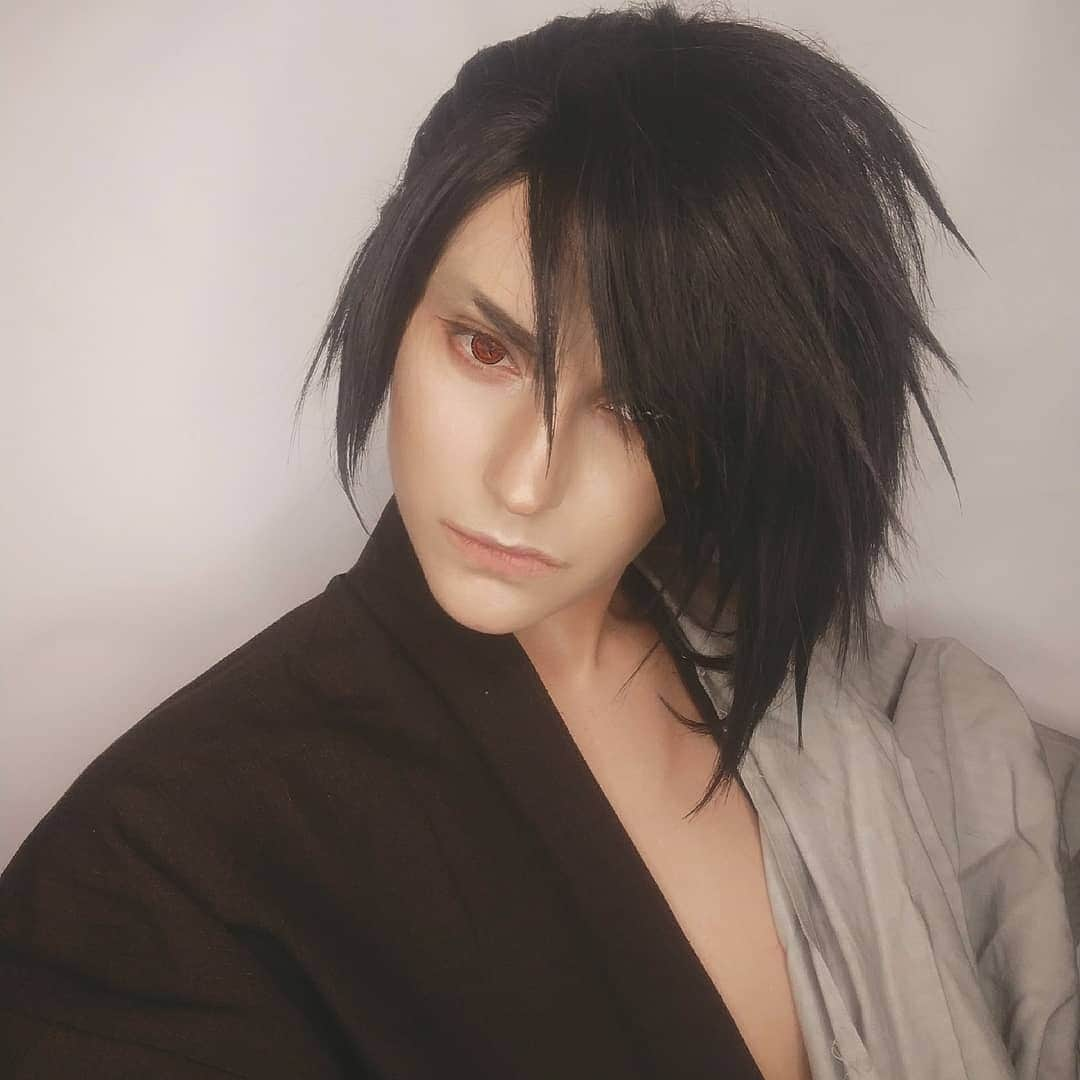 Gesha Petrovichさんのインスタグラム写真 - (Gesha PetrovichInstagram)「More test for  #hyakkimaru Im seriously fall in #Dororo so this progect will biggest one in this year.) More attention in make up, but still not perfect xD  Wig from @geshacos ,this hairstyle in my opinion should be mess and not accurare , but let see xD  #Dororo  #cosplay #makeup」3月21日 3時09分 - petrovichgesha