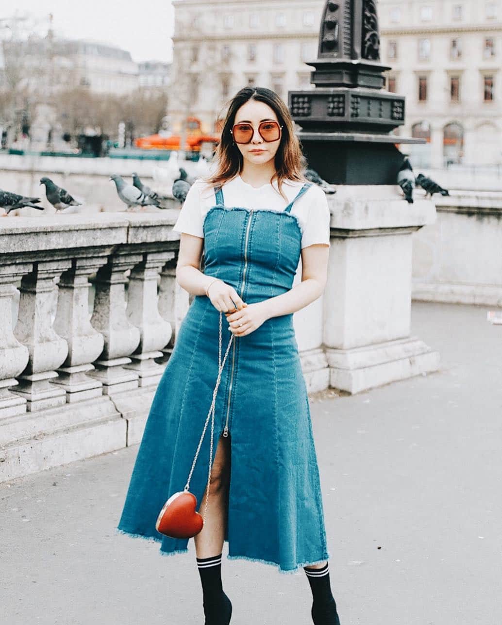 クリスティン・ウェイのインスタグラム：「Outfit of day  #valmuer + #fendi + #gucci  week #pfw #pfw19 #parisfashionweek #fashionista #fashionlover #christinewei #cwfashion #cwtrip #クリスティンウェイ #valmuertravelcamp」