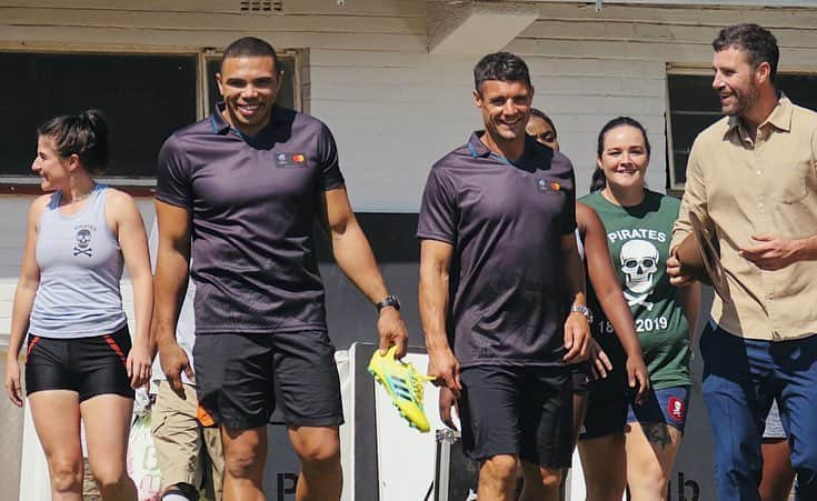 ダニエル・カーターさんのインスタグラム写真 - (ダニエル・カーターInstagram)「After 30yrs of rugby experience, It was an honour to share some of it with the next generation of rugby legends. Amazing trip. Thank you @mastercard and @bryanhabana_ for having me in South Africa. #rugby #southafrica *SWIPE LEFT*」3月21日 6時14分 - dancarter_