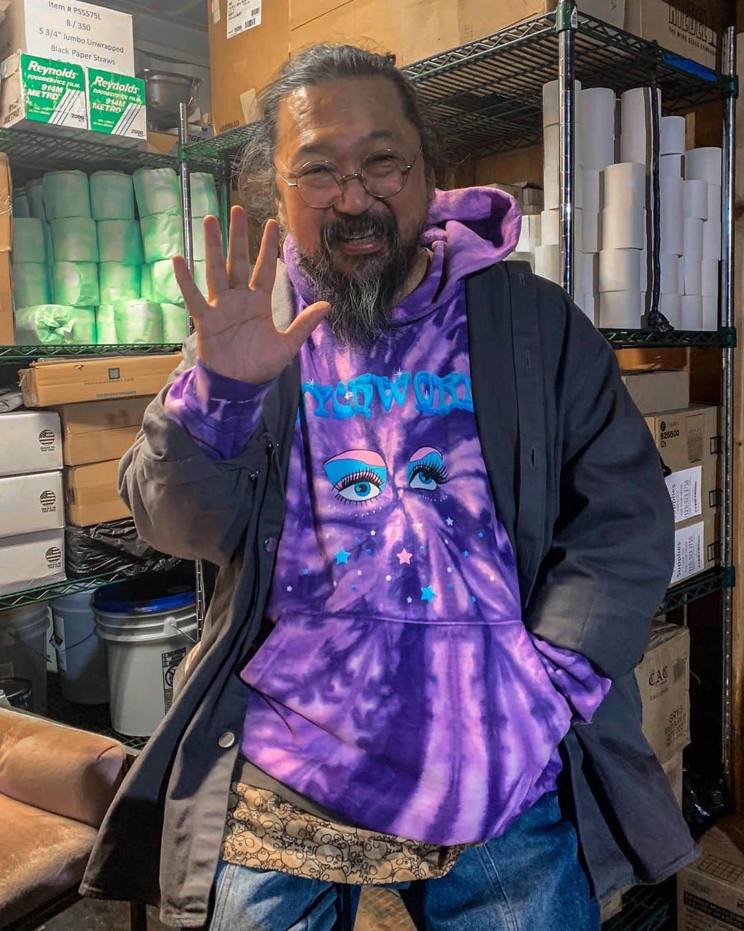 HYPEBEASTさんのインスタグラム写真 - (HYPEBEASTInstagram)「@hypebeaststyle: Mysterious streetwear collective @psychworld has revealed its latest release: a hand-dyed heavyweight pullover featuring a psychedelic “Dream State” graphic. The hoodie is slated to release on the Psychworld web store this Saturday, March 23. Photos: Psychworld」3月21日 6時59分 - hypebeast