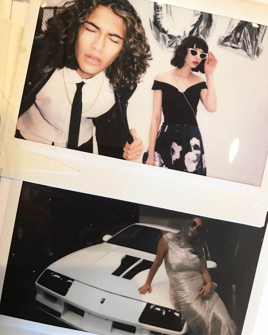 ベン・ワッツさんのインスタグラム写真 - (ベン・ワッツInstagram)「Part 2 @macys new High school prom campaign , breakfast club vibes #90svibes #highschool #fashion #polaroid #benwatts #shhhhh」3月21日 6時51分 - wattsupphoto