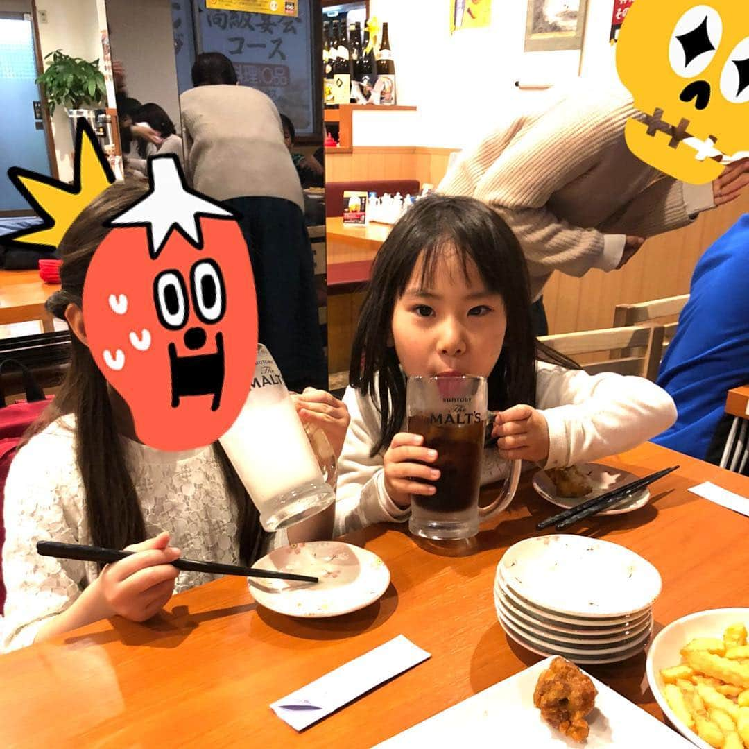 みきママさんのインスタグラム写真 - (みきママInstagram)「晩御飯はサッカーチームの宴会パーティーです❤️❤️❤️. コーラ飲み放題です‼️」3月21日 18時28分 - mikimama_official