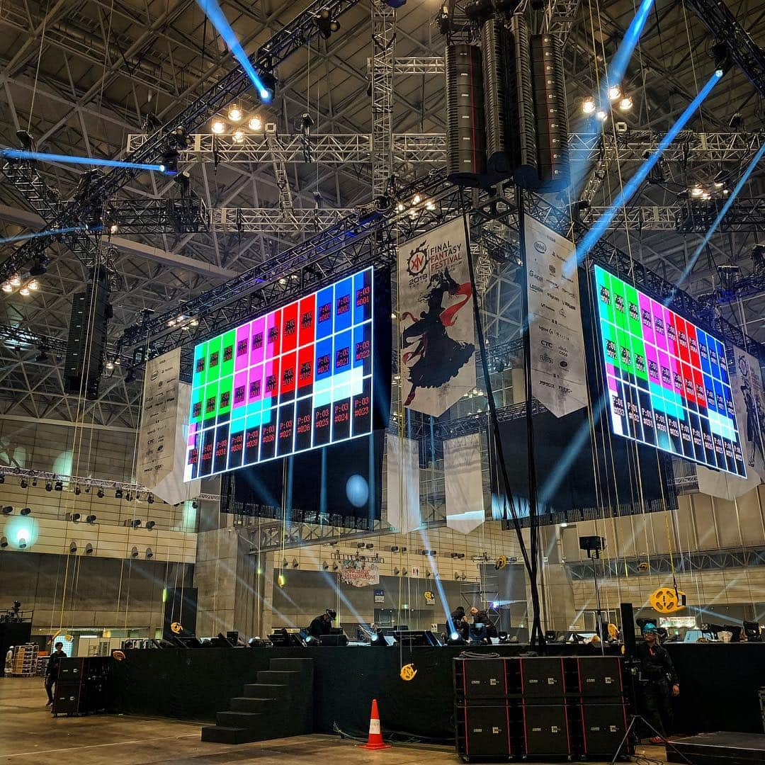 FINAL FANTASY XIVさんのインスタグラム写真 - (FINAL FANTASY XIVInstagram)「2 days until FFXIV Fan Festival 2019 in Tokyo! Building up, building up! #FFXIV #FF14」3月21日 17時34分 - ffxiv