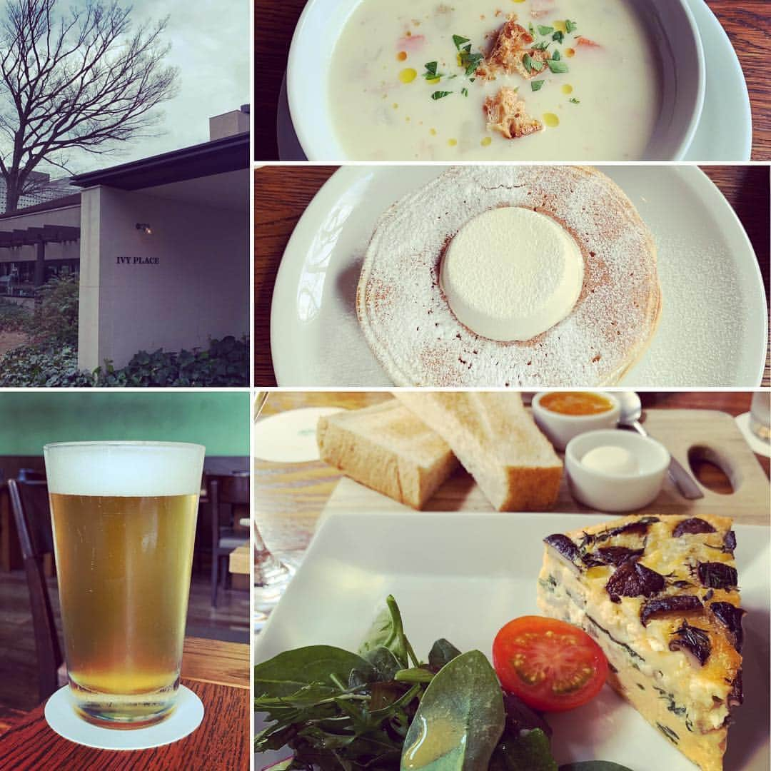 くろさんのインスタグラム写真 - (くろInstagram)「IVY PLACEで朝ごはん🍺 #IVYPLACE #IVYPLACE代官山 #代官山カフェ #代官山モーニング #代官山朝ごはん #朝からビール #朝ビール #朝ビ #代官山ビール」3月21日 10時21分 - m6bmw