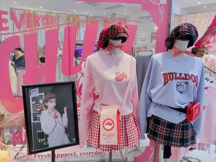 Chuuのインスタグラム：「ついにD-DAY! 渋谷109のポップアップストアOPEN! 色んなイベントや限定商品まで❤️ 逃さないでね😘  드디어 디데이  시부야 109 팝업스토어 오픈 다양한 이벤트와 한정상품까지 놓치지마세요!」
