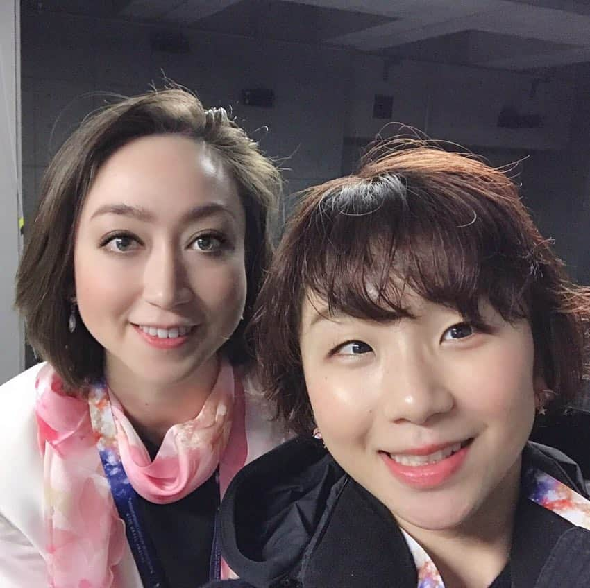 キャシー・リードさんのインスタグラム写真 - (キャシー・リードInstagram)「With Narumi Takahashi, my roomie at the 2014 Olympics🎌🙌 She’s now kicking ass at Women’s Hockey🏒 for Japan❣️#成美ちゃん #久しぶり #日本ペア #ホッケーでがんばって #🎌」3月21日 11時31分 - cmr2070