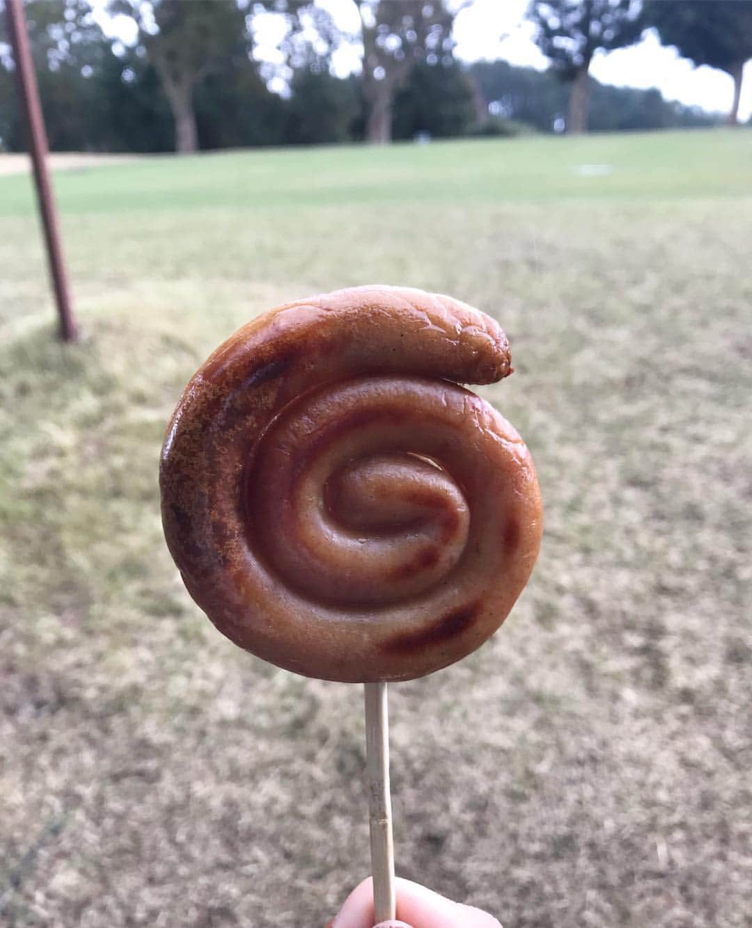 のインスタグラム：「くるくるソーセージ . . #くるくる」