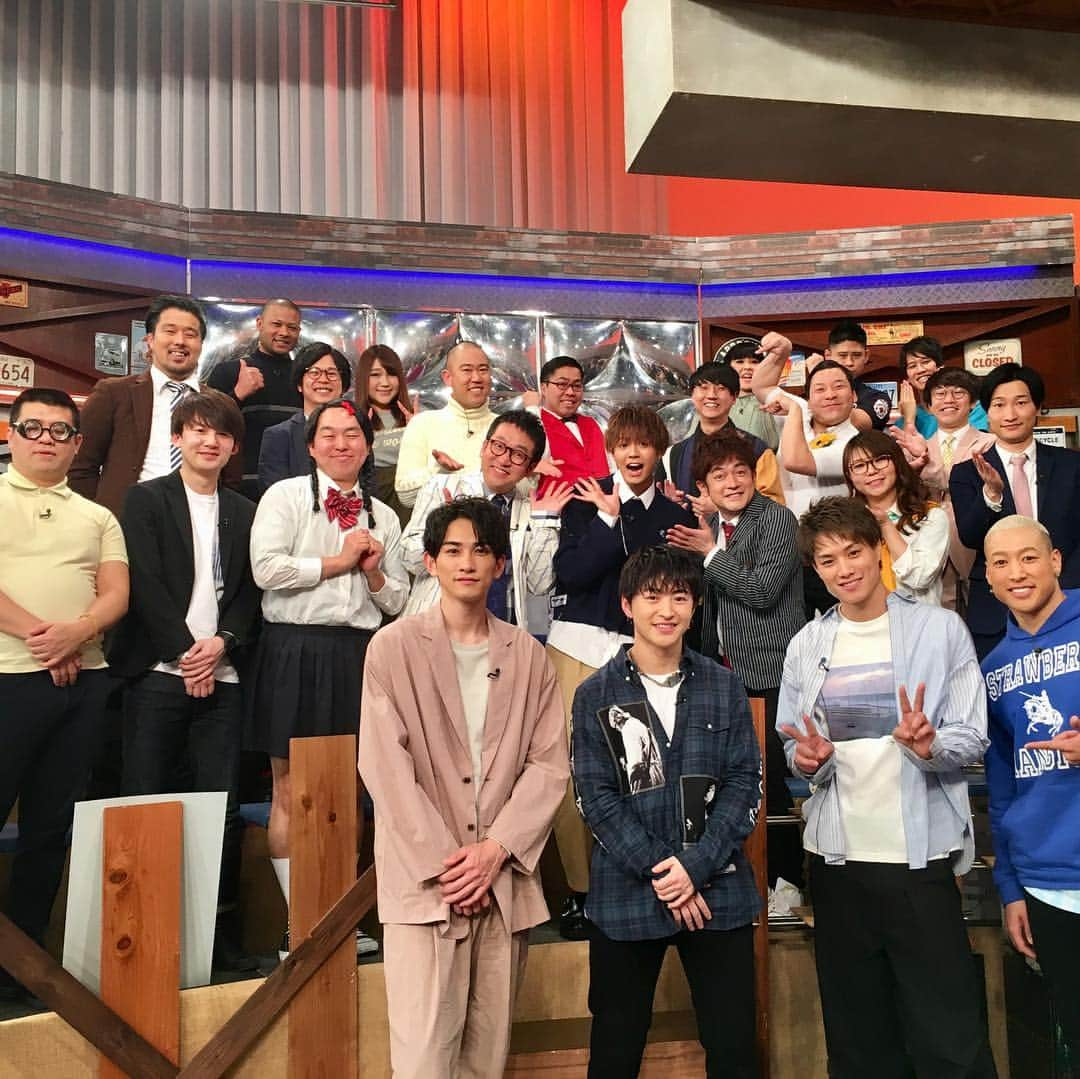 日本テレビ「ウチのガヤがすみません！」さんのインスタグラム写真 - (日本テレビ「ウチのガヤがすみません！」Instagram)「王子×ガヤ芸人🌟コラボ祭り💥🎢 . 次回のゲストは… #片寄涼太 さん、#鈴木伸之 さん、#佐野玲於 さん、#町田啓太 さん、#関口メンディー さんの５名✨💎 【みどころ👀✨】 🔹片寄さん🔹#なすなかにし と漫才👥🎙 🔸鈴木さん🔸#西村ヒロチョ のギャグ完コピ🕺 🔹佐野さん🔹#インポッシブル 井元 とビリビリ対決⚡️ 🔸町田さん🔸母校を#ワタリ119 が潜入調査😎 🔹関口さん🔹少年野球時代の因縁の相手と対決⚾️🔥 . 放送は📺…3/26(火)23:59〜‼️ . #ウチのガヤがすみません #ウチガヤ  #豪華ゲストとガヤ芸人 #芸人  #プリレジェ #王子活動 #GENERATIONS #劇団EXILE」3月21日 13時27分 - uchino_gaya