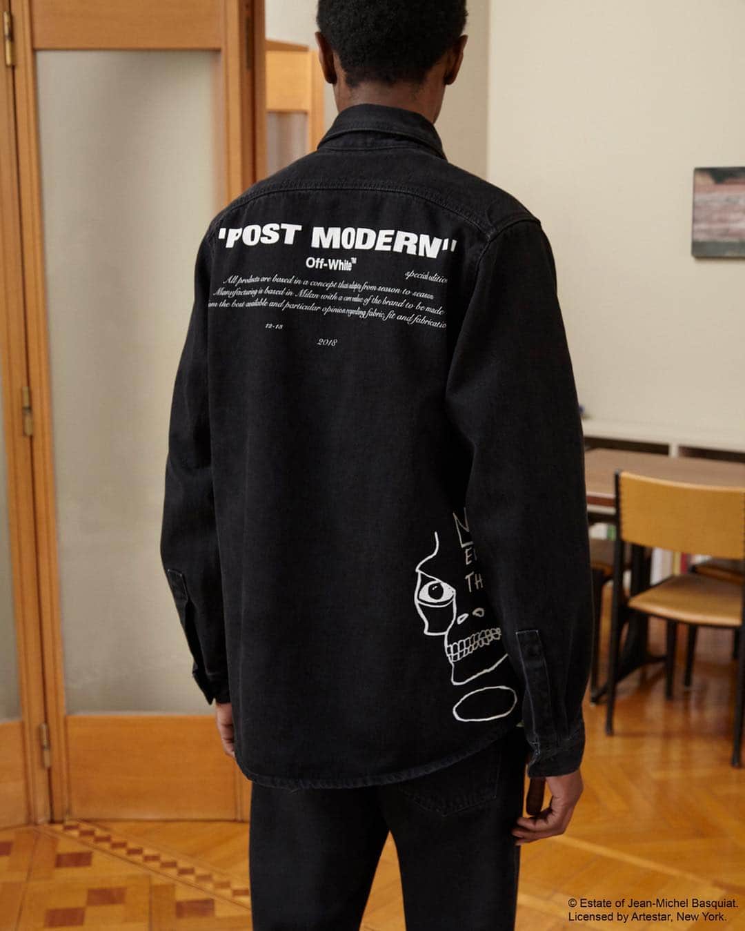 OFF-WHITE C/O VIRGIL ABLOHさんのインスタグラム写真 - (OFF-WHITE C/O VIRGIL ABLOHInstagram)「Off-White ™ c/o Jean-Michel Basquiat collection available in limited series.」3月21日 13時43分 - off____white