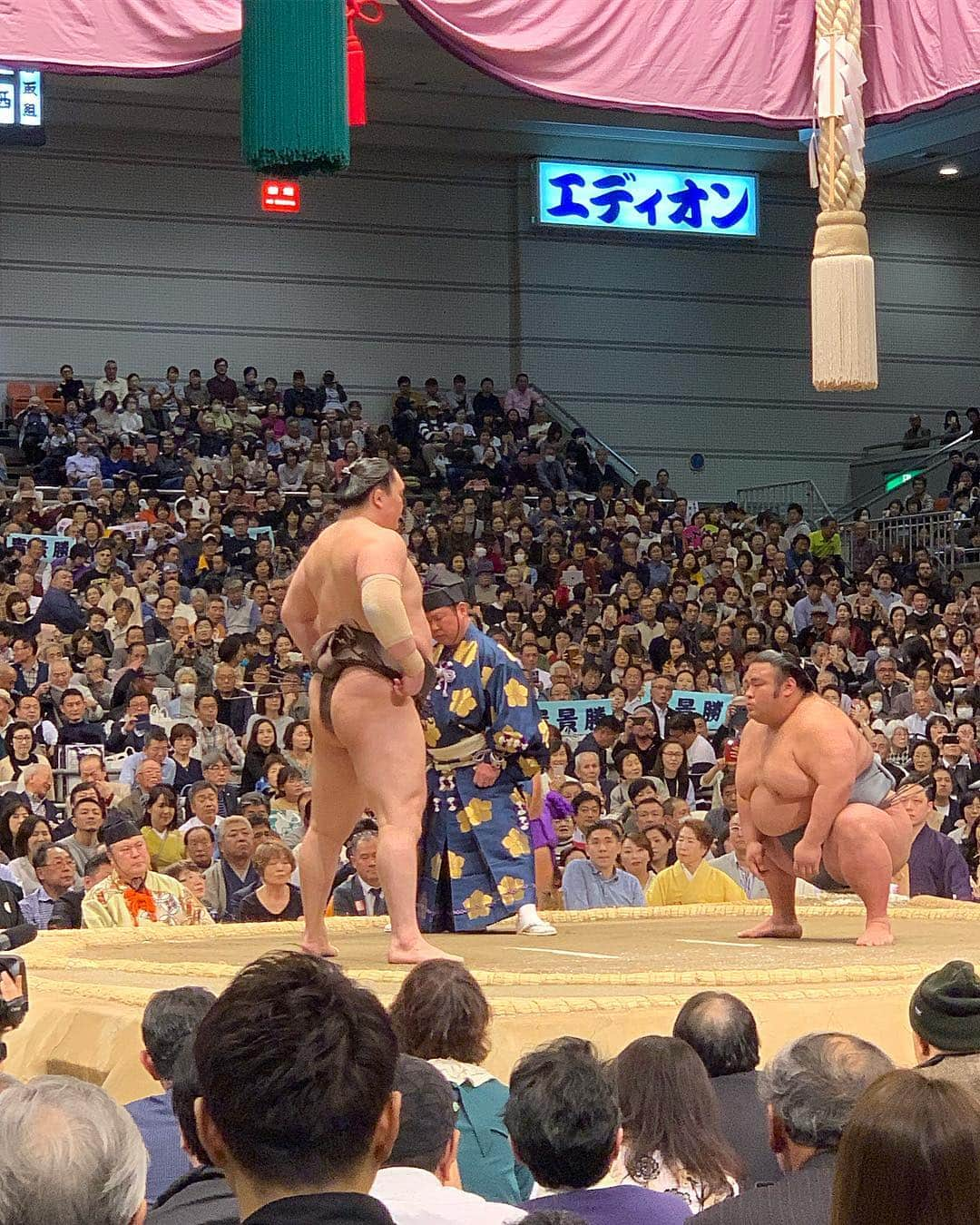 大西将太郎さんのインスタグラム写真 - (大西将太郎Instagram)「Went to watch sumo for the first time !! Awesome 👏  #SUMO #OSAKA #白鵬 #貴景勝 #Japan #traditional」3月21日 14時10分 - shotaro12