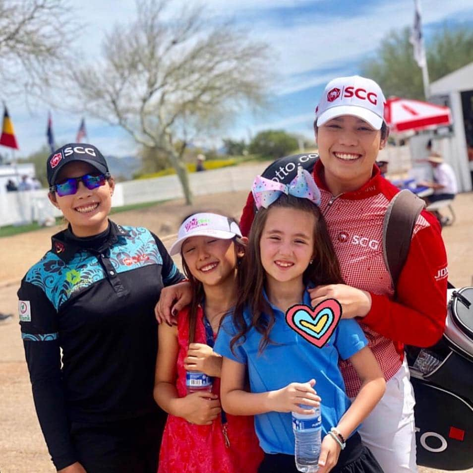 アリヤ・ジュタヌガーンさんのインスタグラム写真 - (アリヤ・ジュタヌガーンInstagram)「❤️ @girlsgolfofphoenix @girlsgolf #lpga #lpgatour #mayariya #momoriya」3月21日 14時17分 - mayariya