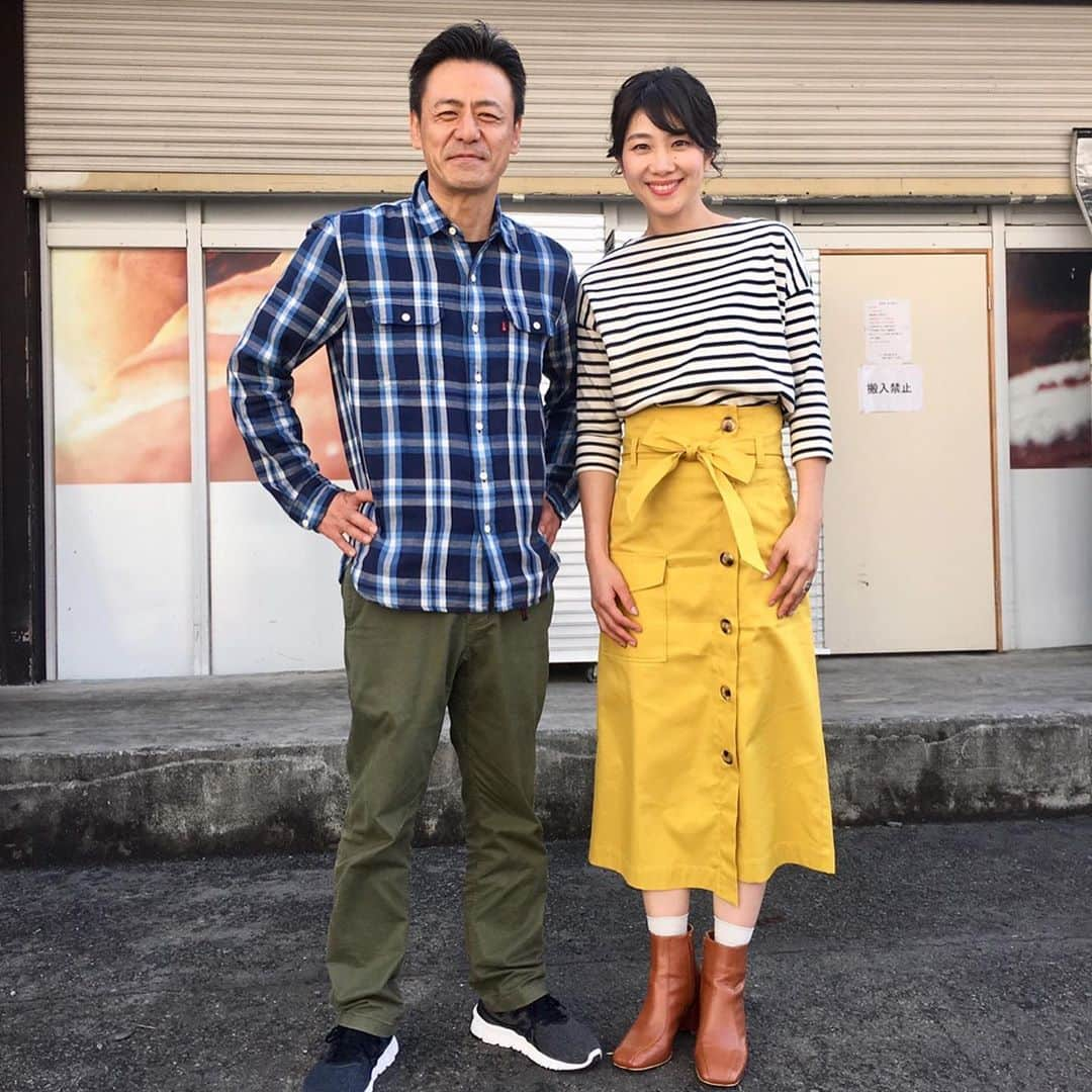 潮田玲子さんのインスタグラム写真 - (潮田玲子Instagram)「今日はコンさんとロケへ😊 お天気も良くてロケ日和😍🙌 #ぞっこん九州 #rkb #福岡のパン屋さん #伊三郎パンへ #のぶちゃんまん」3月21日 15時30分 - reikoshiota_official