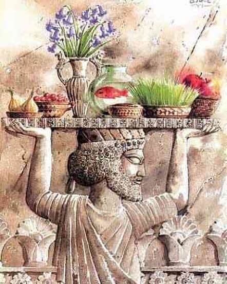 ラミン・カリムルーさんのインスタグラム写真 - (ラミン・カリムルーInstagram)「Happy Nowruz. Happy new year my fellow Iranians. Much love. 🖤」3月21日 15時31分 - raminkarimloo