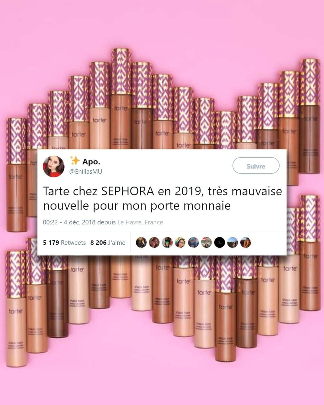 セフォラさんのインスタグラム写真 - (セフォラInstagram)「🔥 TODAY IS A BIG DAY 🔥 @TarteCosmetics est arrivée sur Sephora.fr et au Sephora des Champs-Elysées 😍 . ⚠ Attention, ne tardez pas, les produits sont en quantités limitées 😜 . #SephoraLovesTarte #TarteCosmetics」3月21日 16時00分 - sephorafrance