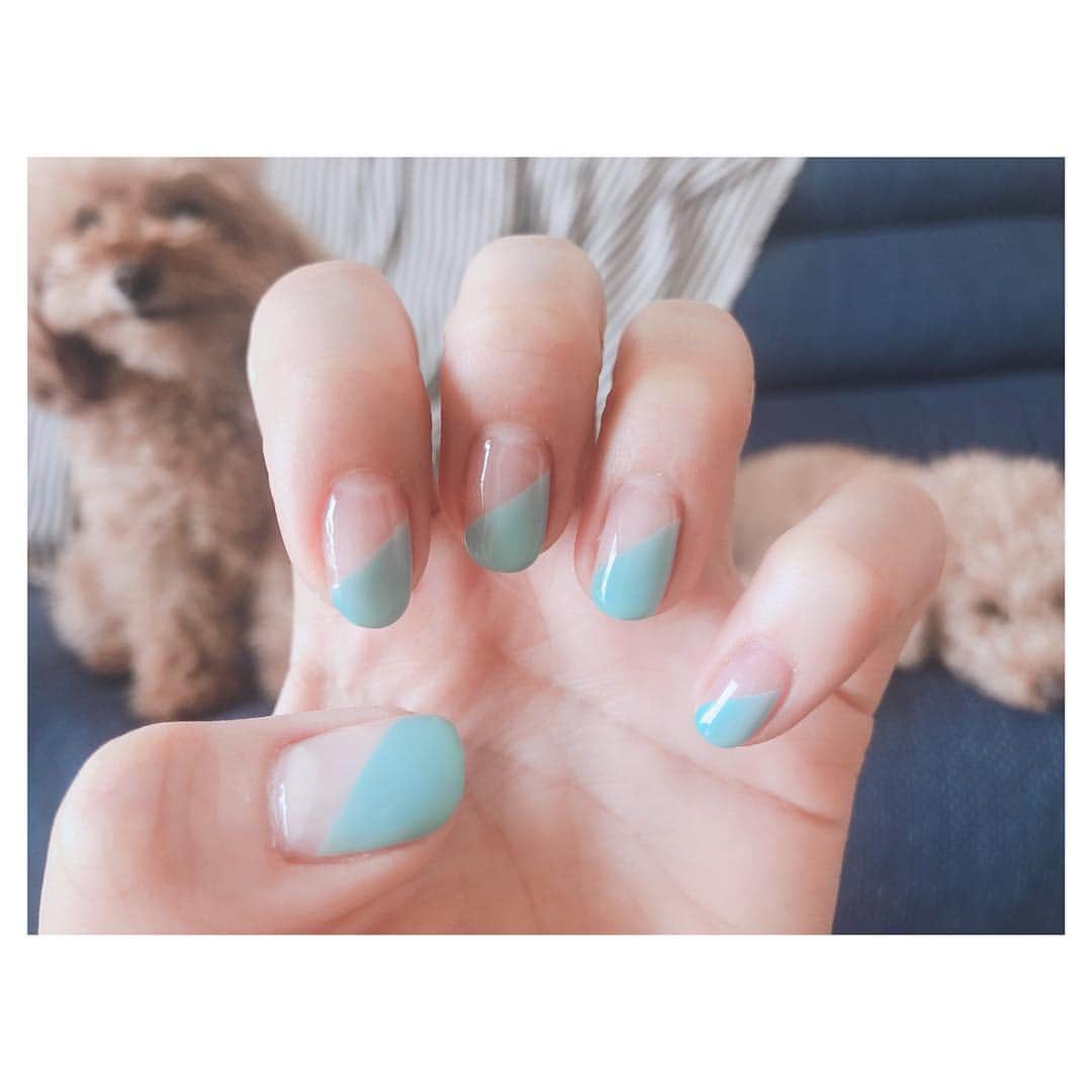 大田明奈さんのインスタグラム写真 - (大田明奈Instagram)「Tiffany Blue💙 #nail」3月21日 15時57分 - moreakee