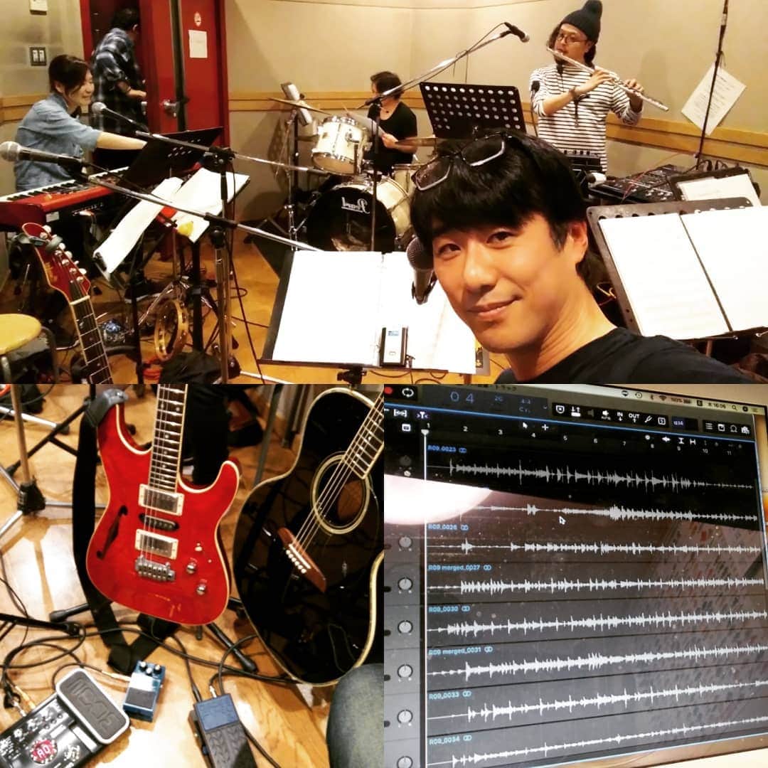 のインスタグラム：「リハ音源の整理も終了。 あとは復習、梱包、明朝のラジオの準備♪  #マリコとヒデーズ #南青山mandala #aoyama音楽倶楽部」