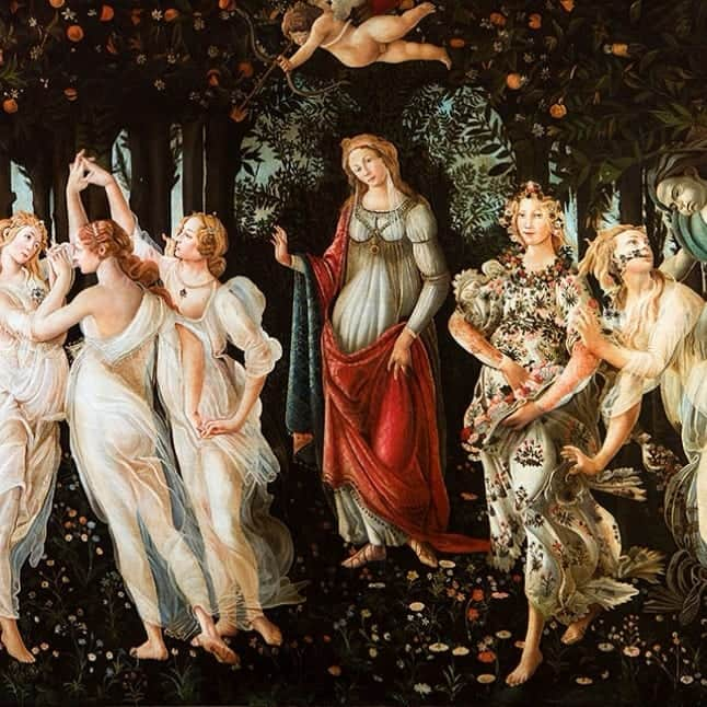 ジャスティン・マッテラさんのインスタグラム写真 - (ジャスティン・マッテラInstagram)「I'll be seeing you soon. #botticelli #laprimavera #springhassprung #greatart  #artaddict」3月21日 16時44分 - justineelizabethmattera