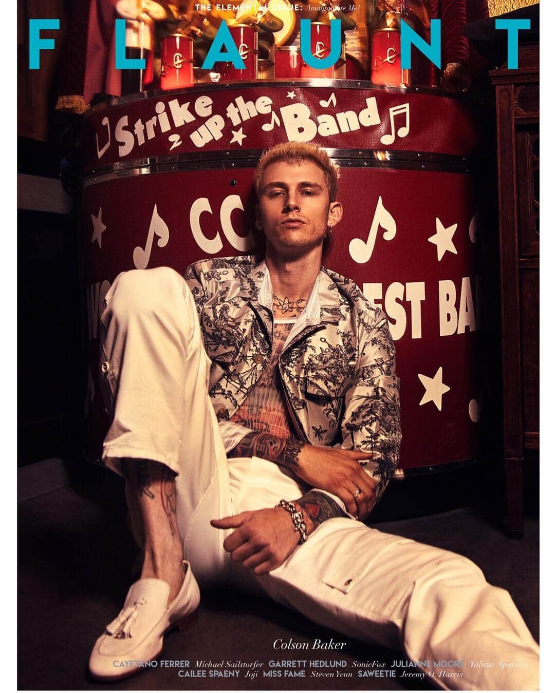 Flaunt Magazineさんのインスタグラム写真 - (Flaunt MagazineInstagram)「Presenting our Cover with #ColsonBaker @machinegunkelly from #TheElementalIssue #164 his @netflix biopic on @motleycrue #TheDirtMovie comes out this Friday. See his full interview online at Flaunt.com and purchase the magazine (link in bio) ⠀⠀⠀⠀⠀⠀⠀⠀⠀ @Dior jacket, tank top, and pants, @BrunoMagliofficial shoes, @ChromeHeartsofficial bracelet and ring, and talent’s own earrings. ⠀⠀⠀⠀⠀⠀⠀⠀⠀ Photographer: @instamaxmonty Stylist: @jennyricker Grooming: @kikihaircutter Location @therecordparlour, Los Angeles ⠀⠀⠀⠀⠀⠀⠀⠀⠀ #flauntfilm #flauntmagazine #flaunt #colsonbaker #machinegunkelly #hollywood #mötleycrüe #tommylee #motleycrue #tommylee」3月22日 2時16分 - flauntmagazine