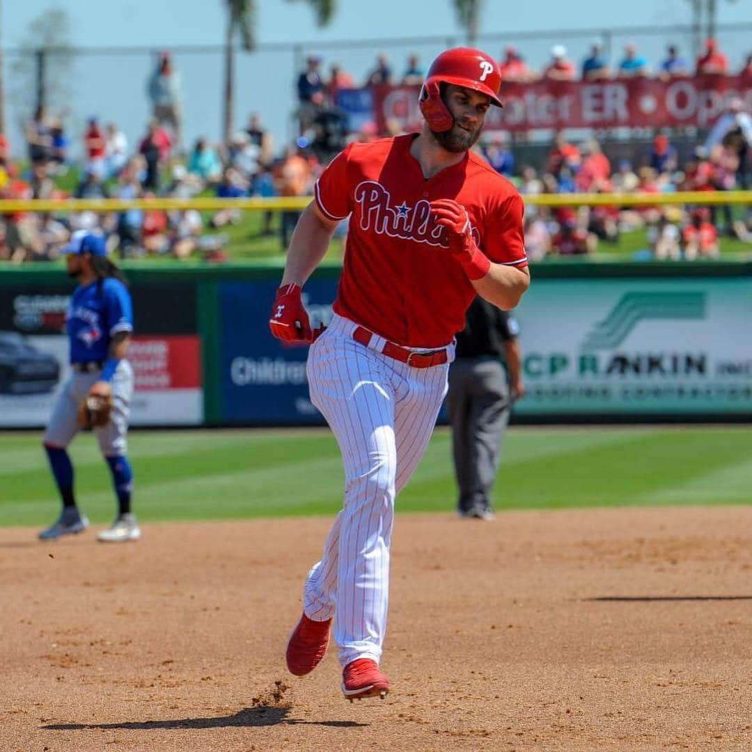 MLBさんのインスタグラム写真 - (MLBInstagram)「Ring it, Bryce.」3月22日 2時55分 - mlb